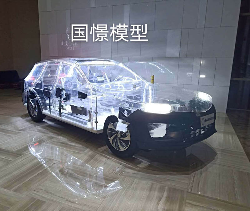 务川透明车模型